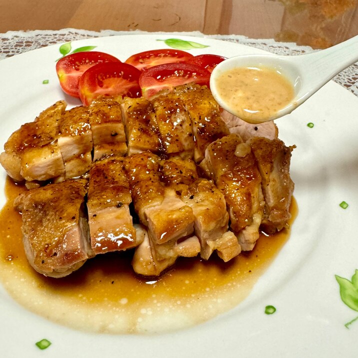 ブライニングで下ごしらえした鶏もも肉の☆照り焼き